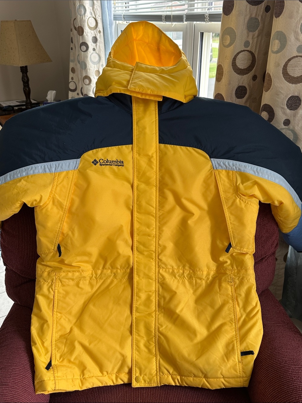 COLUMBIA Big Boy Hooded Puffer Jacket Size 18/20 - Picture 11 of 11